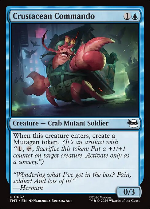 Crustacean Commando (TMT #33)