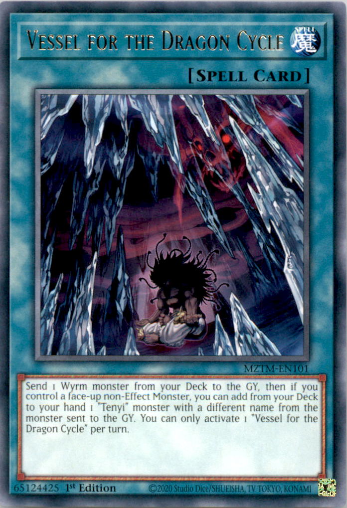 Vessel for the Dragon Cycle Rare Maze of the Master MZTM-EN101 NM  MZTM-EN101 MZTM