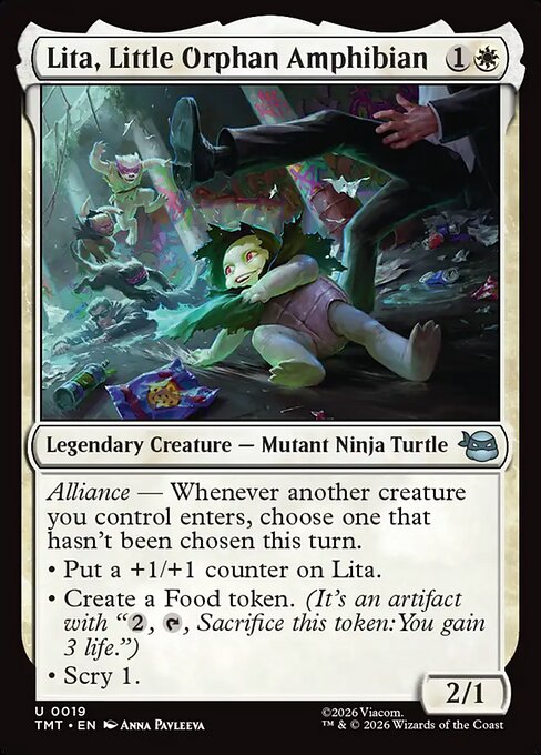 Lita, Little Orphan Amphibian (TMT #19)