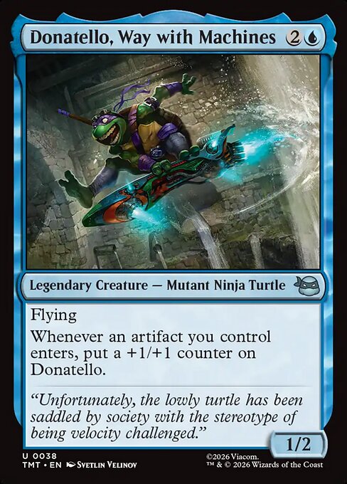 Donatello, Way with Machines (TMT #38)