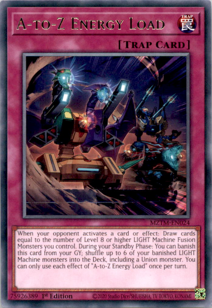 A-to-Z Energy Load Rare Maze of the Master MZTM-EN024 NM  MZTM-EN024 MZTM