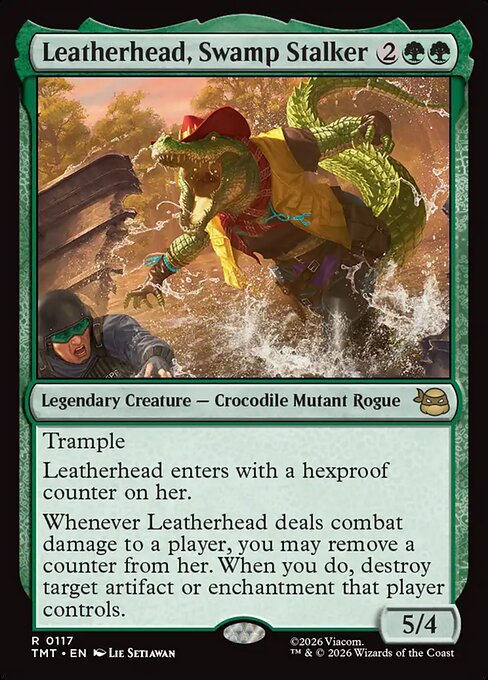 Leatherhead, Swamp Stalker (TMT #117)