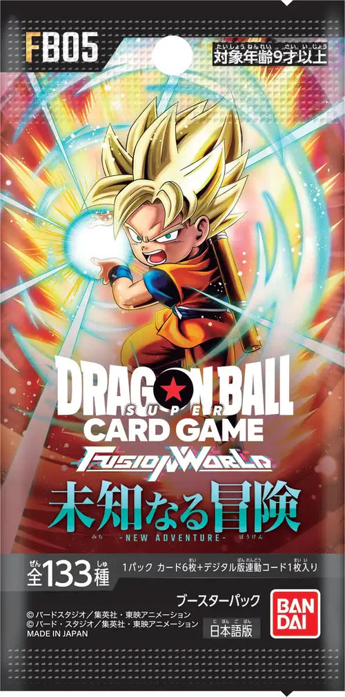 Dragon Ball Super Card Game Fusion World FB05 Booster Box Japanese