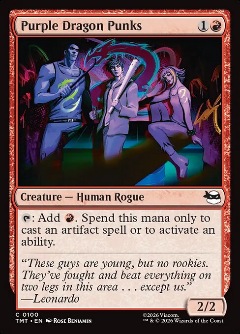 Purple Dragon Punks (TMT #100)