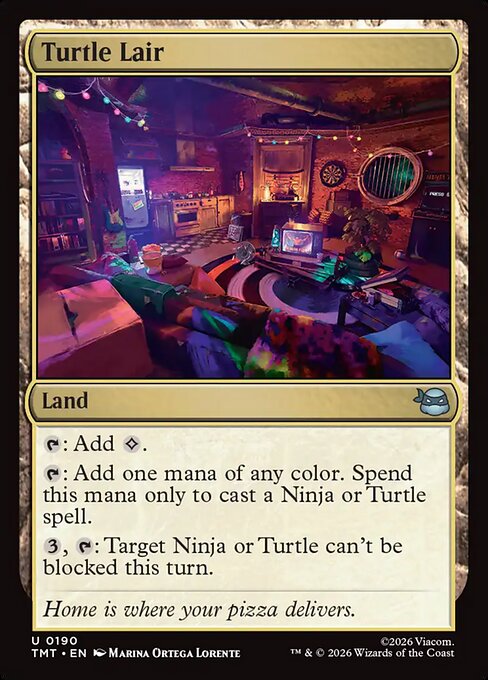 Turtle Lair (TMT #190)