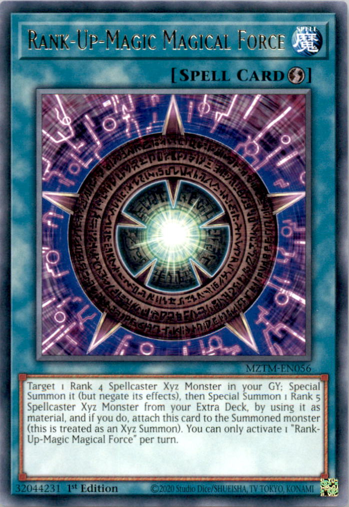 Rank-Up-Magic Magical Force Rare Maze of the Master MZTM-EN056 NM MZTM-EN056 MZTM