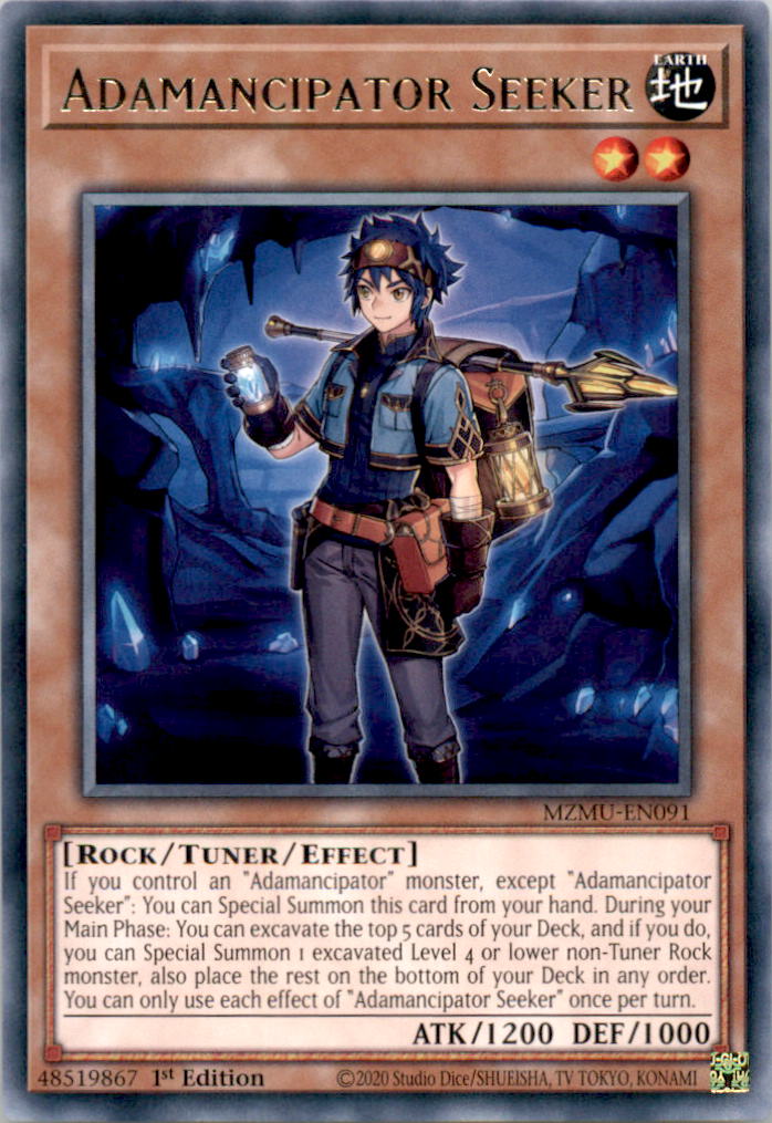 Adamancipator Seeker Super Rare 2021 Tin of Ancient Battles MP21-EN224 NM 2021 MP21-EN224 MP21