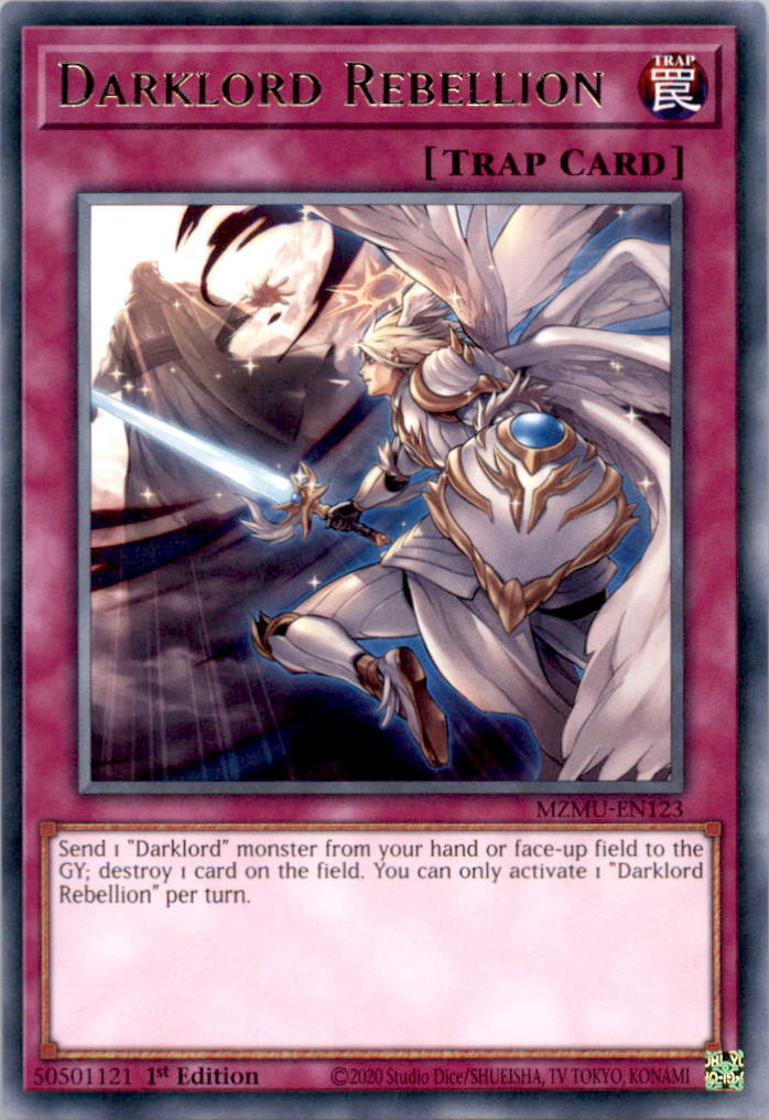 Darklord Rebellion Rare Maze of Muertos MZMU-EN123 NM  MZMU-EN123 