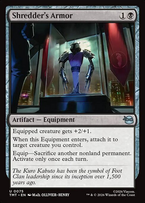 Shredder's Armor (TMT #75)