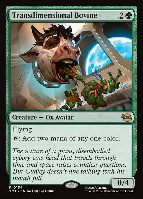 Transdimensional Bovine (TMT #134)