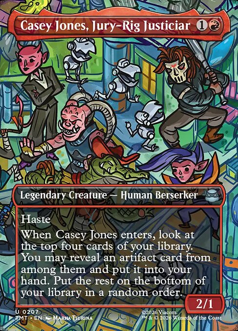 Casey Jones, Jury-Rig Justiciar (TMT #207)