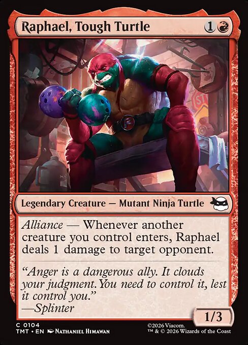 Raphael, Tough Turtle (TMT #104)
