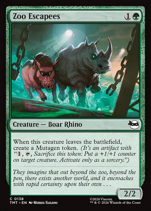 Zoo Escapees (TMT #138)
